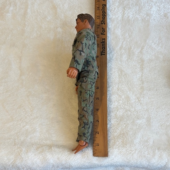 G.I. Joe 11.5" Action Man Max Steel Figure 1998 Doll Mattel Camo Outfit Vintage - Picture 2 of 7